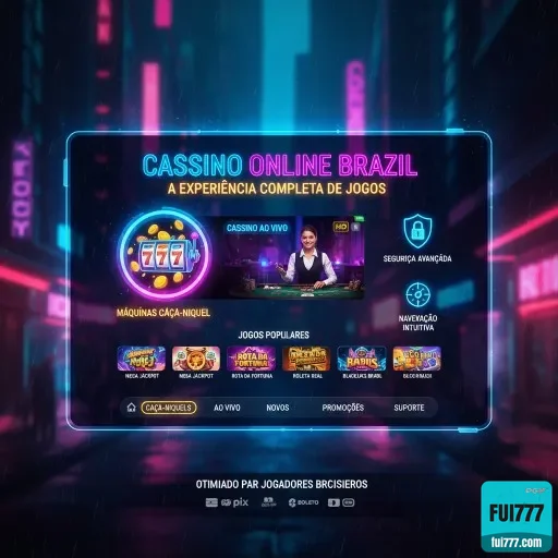 fui777 - interface premium - Cadastro na Plataforma